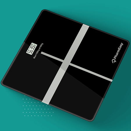 Pharmeasy Smart Body Scale With 18 Vitals Check