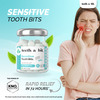 Teeth-A-Bit Sensitive Wild Peppermint Tooth Bits | Sensitivity Relief Toothpaste Tablets (60 Bits)