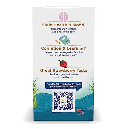 Nordic Naturals Ultimate Omega 2X Teen 1120 Mg Fish Oil Epa & Dha Strawberry Flavor 60 Softgels
