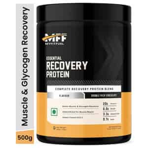 Myfitfuel Mff Essential Recovery Protein | Post Workout Recovery (double Rich Chocolate | 500g)