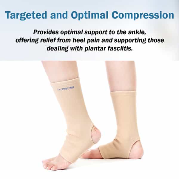 Stergic Iris Ankle Support Brace For Injury Recovery | Long Lasting Pain Relief Medium Size