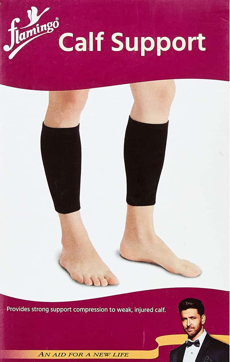 Flamingo Calf Support Pair Size Large