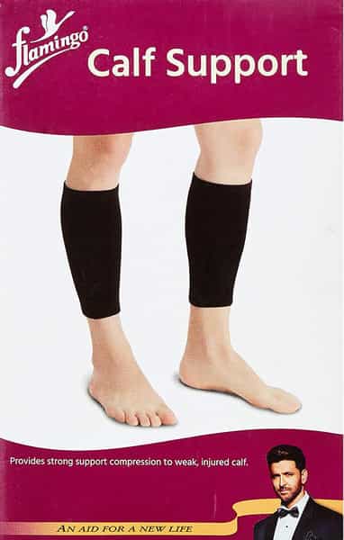 Flamingo Calf Support Pair Size Large