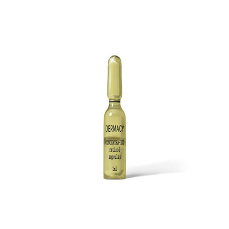 Dermacy Concentra -100 Retinol Ampoule | 6 Ampoules In One Kit | For Women & Men | All Skin Types