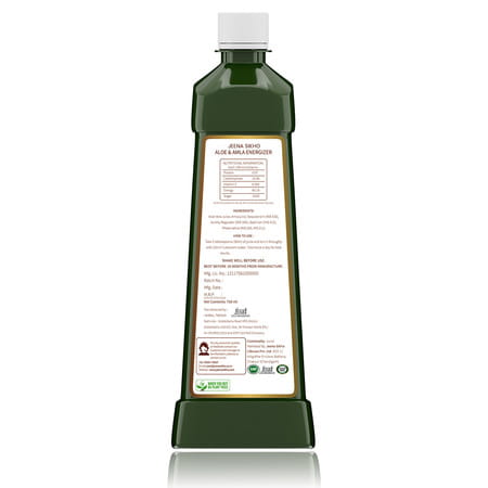Jeena Sikho Aloe Amla Energiser - 750Ml (Pack Of 3)