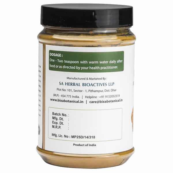 Bixa Botanical Harde Powder - For Healthy Digestion | Relief Constipation & Gastric Troubles(200G)