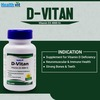 Healthvit D-Vitan Vitamin D3 4000 Iu Chewable -60 Tablets