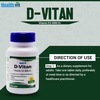 Healthvit D-Vitan Vitamin D3 4000 Iu Chewable -60 Tablets