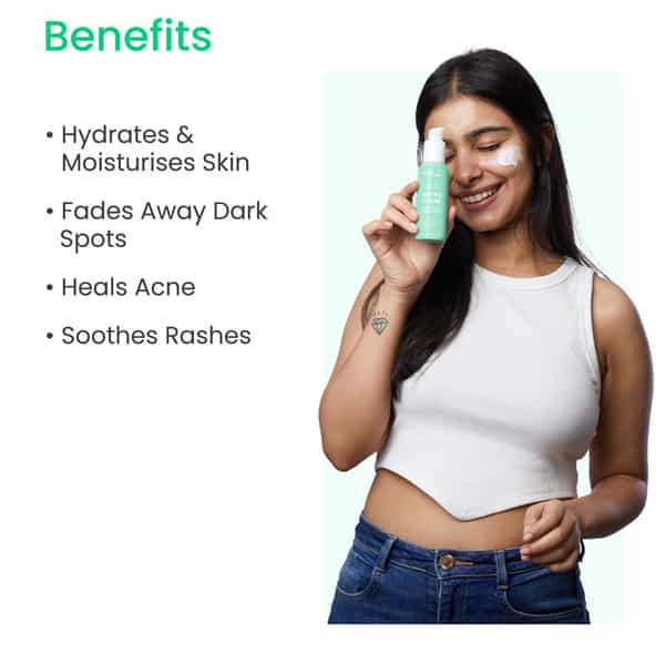 Earth Rhythm Phyto Clear - Oil Free Moisturiser Centella Asiatica Horsetail & Sage Extract - 50 Gm