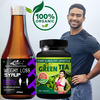 Weight Loss Syrup & Green Tea Capsules - 100% Ayurvedic (200Ml+60Capsules)