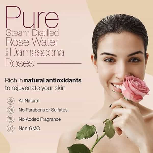 Rose Water & Skin Renew Tablets Combo Pack