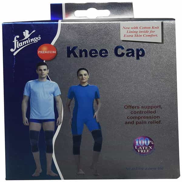 Flamingo Premium Knee Cap Pair Size Large