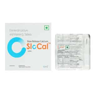 Slocal Slow Release Calcium Strip Of 15 Tablets