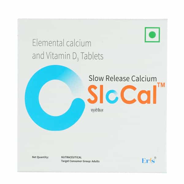 Slocal Slow Release Calcium Strip Of 15 Tablets