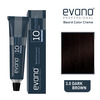 Evano Professional Beard Colour Dark Brown 50G | Ammonia Free | 100% Grey Coverage In 10 Minutes