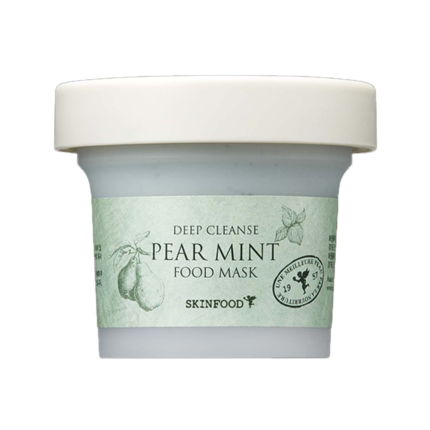 Skinfood Pear Mint Food Mask - Korean Face Cleanser - Korean Skincare - 120g