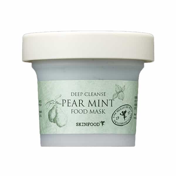 Skinfood Pear Mint Food Mask - Korean Face Cleanser - Korean Skincare - 120G