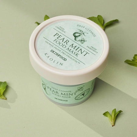 Skinfood Pear Mint Food Mask - Korean Face Cleanser - Korean Skincare - 120g