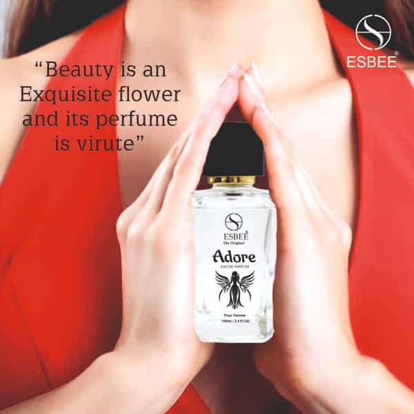 Esbee Adore Perfume For Women | Intense & Long-Lasting | Modern & Feminine | Upto 10 Hrs | 100Ml