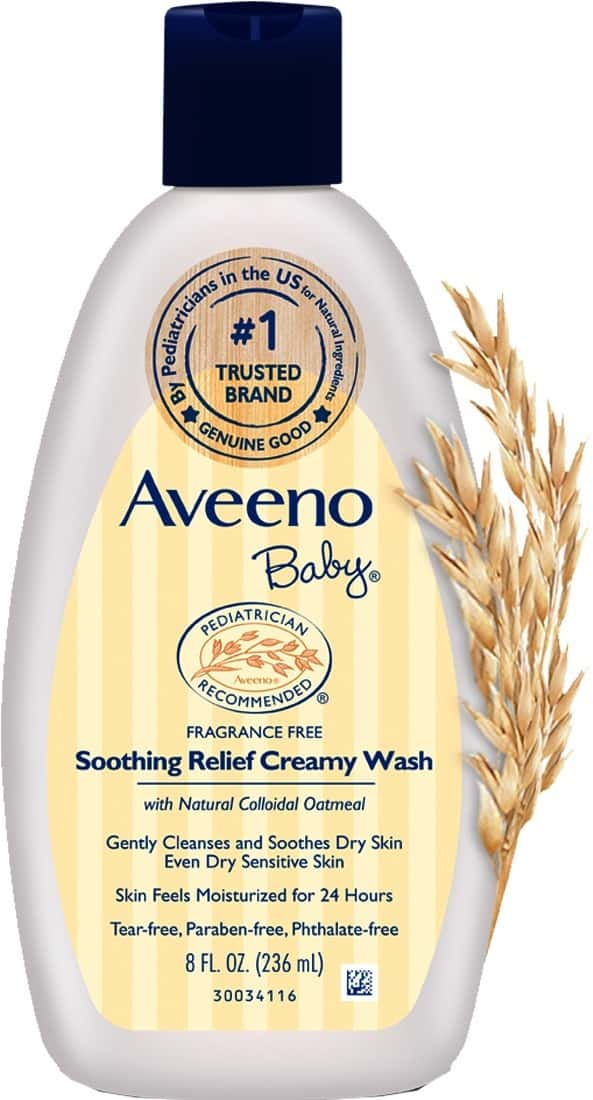 Aveeno Baby Soothing Relief Creamy Wash 236 Ml