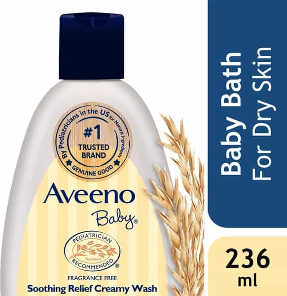 Aveeno Baby Soothing Relief Creamy Wash 236 Ml