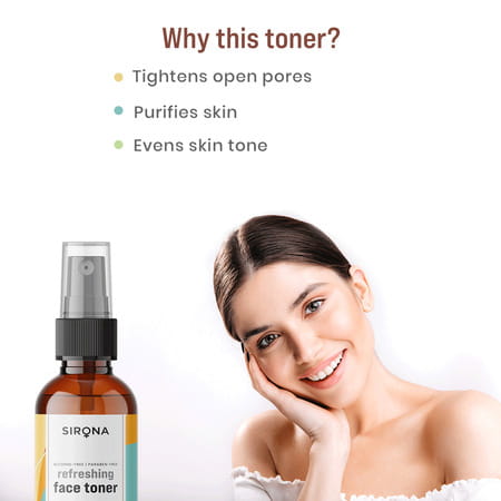 Sirona Refreshing Vitamin C Face Toner - 200 Ml