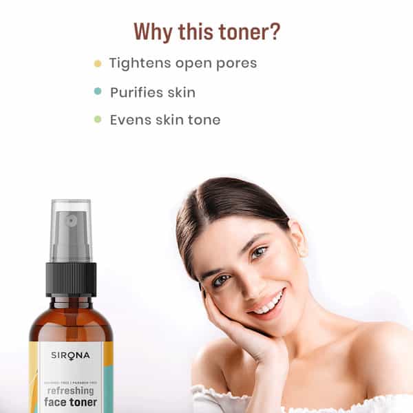 Sirona Refreshing Vitamin C Face Toner - 200 Ml