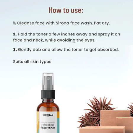 Sirona Refreshing Vitamin C Face Toner - 200 Ml