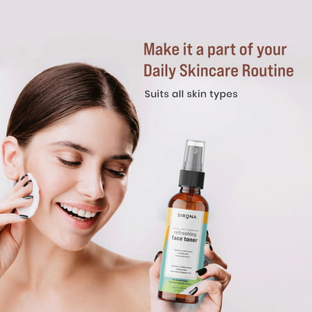 Sirona Refreshing Vitamin C Face Toner - 200 Ml