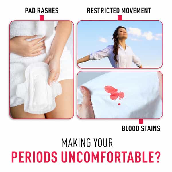 Sirona Reusable Menstrual Cup For Women - Medium Size With Pouch (Pack Of 3)