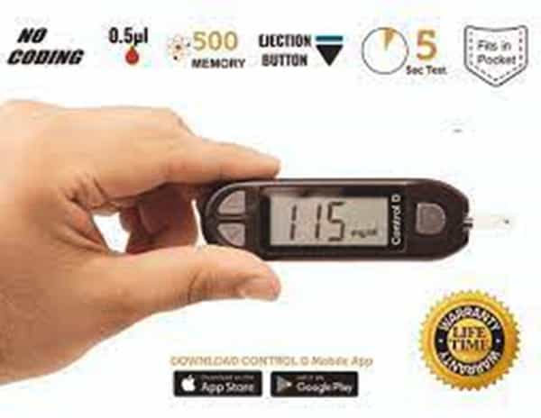 Control D Blood Glucose Monitor 1