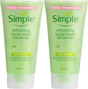 Simple Kind To Skin Refreshing Facial Wash (pack Of 2)