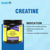 Healthvit Fitness Micronized Creatine Monohydrate Powder - 300g