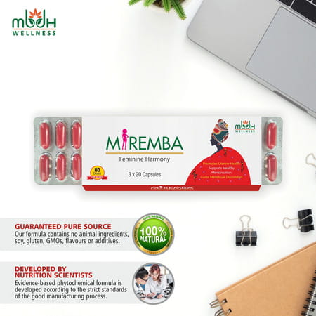 Mbdhwellness Miremba-Natural Treatment For Pcod & Pcos Regulating Menstrual Cycle & Flow