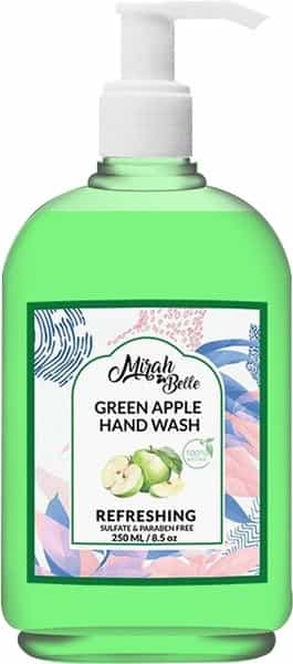 Mirah Belle Green Apple Handwash  Bottle Of 250 Ml