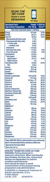 Ensure Diabetes Care Specialized Nutritional Drink Wheat Flavour Box 375 Gm