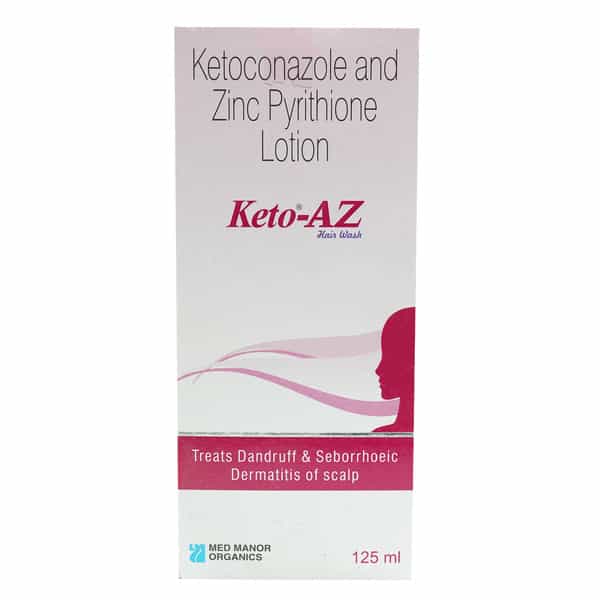 Keto Az Bottle Of 125Ml Hair Wash Lotion