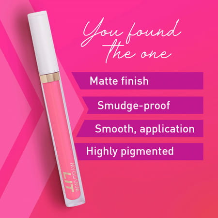 Myglamm Lit Liquid Matte Lipstick-Cottagecore