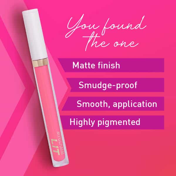Myglamm Lit Liquid Matte Lipstick-Cottagecore