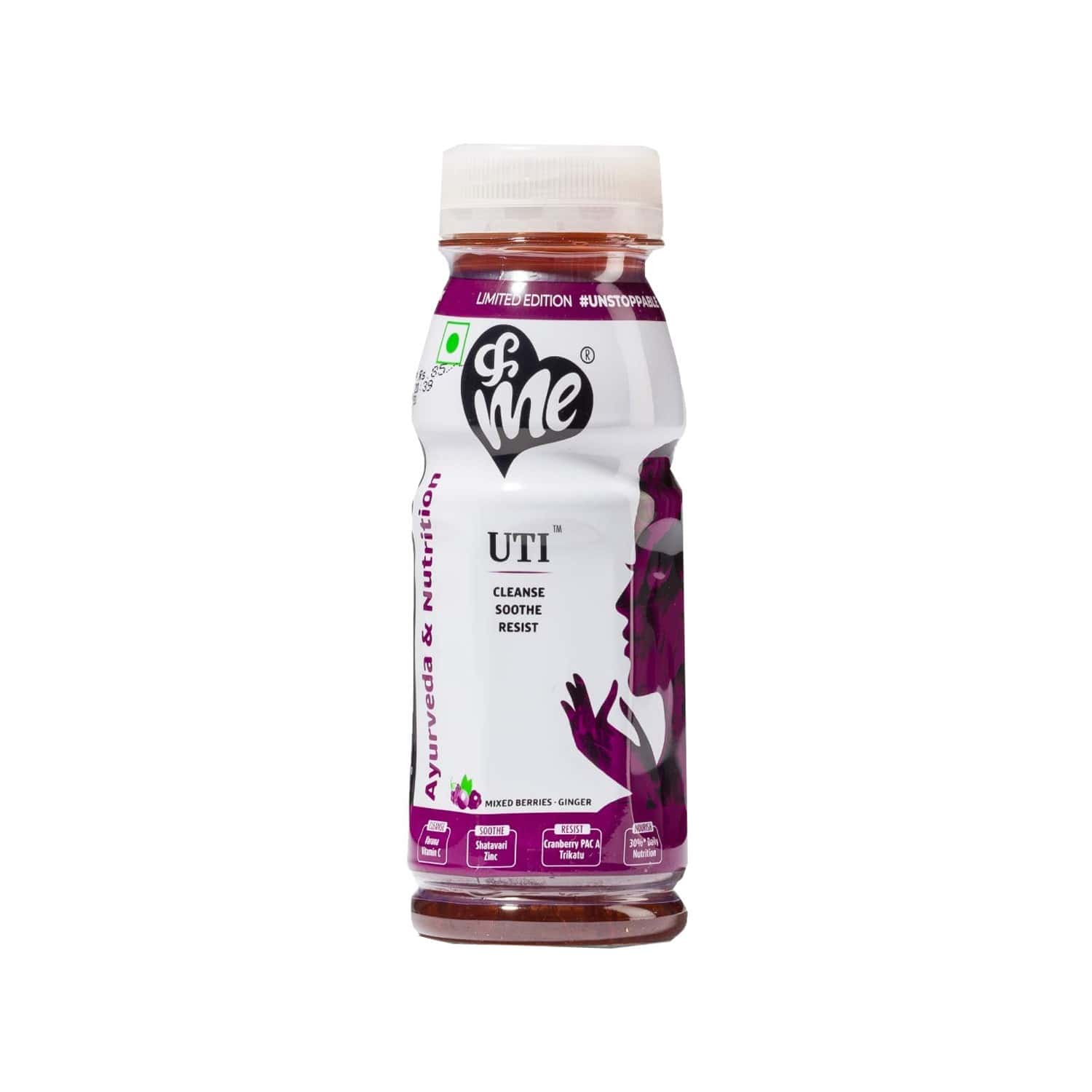 Buy ANDME MIXED BERRIES GINGER HERBAL DRINK FOR UTI WITH NO ADDED