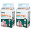 Himalaya Adult Diaper (Extra Large) 10 Pcs | Unisex X Pack Of 2 Adult Diapers - Xl (20 Pieces)