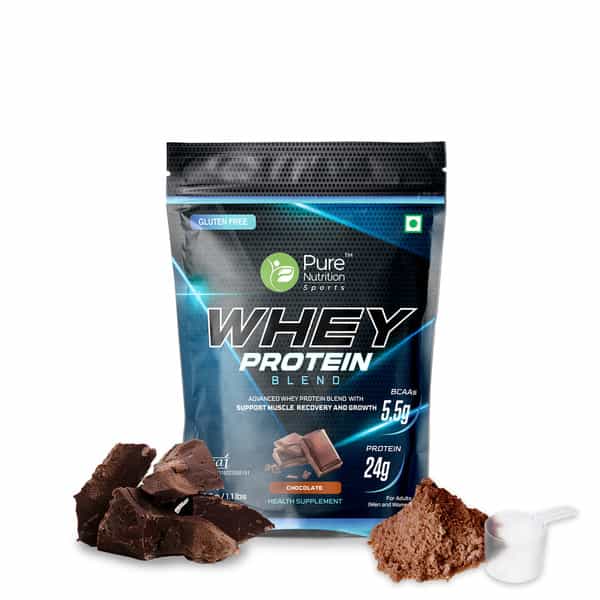 Pure Nutrition Whey Protein Chocolate 500 Gms Pouch