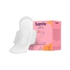 Sanfe Bamboo Sanitary Pads Ultra-Thin Natural Sanitary Napkins - Day Pads (24 Pads)