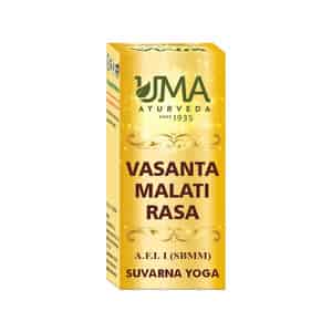 Uma Ayurveda Vasant Malti Ras Ayurvedic Tablets 10 Tab