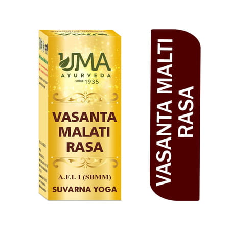 Uma Ayurveda Vasant Malti Ras Ayurvedic Tablets 10 Tab
