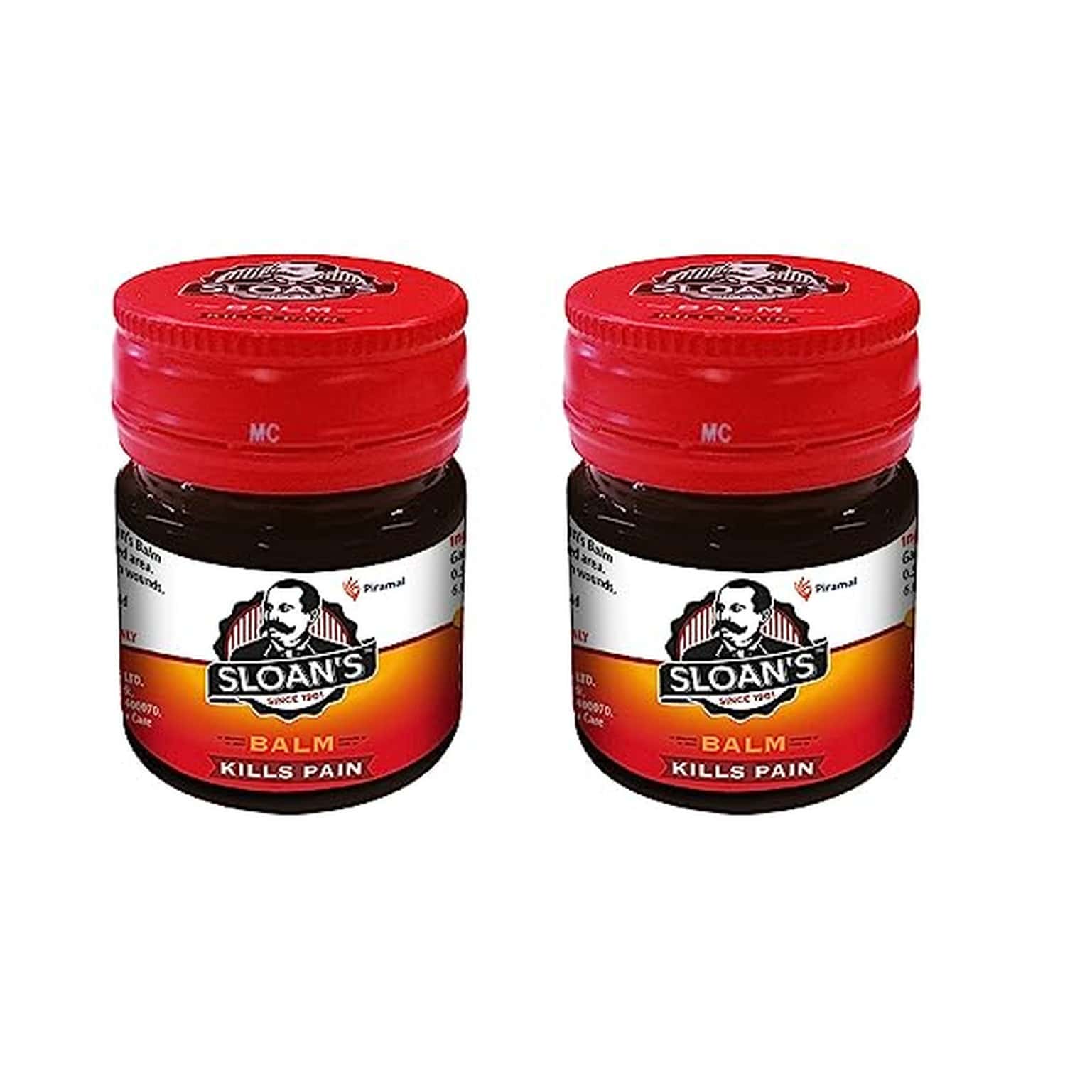 Sloan'S Balm | Kills Severe Pain | Power Of Ayurveda With 5 Herbal Oils | 20gm X Pack Of 2