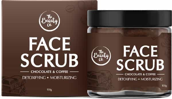 The Beauty Co. Chocolate Coffee Face Scrub 100Gm | Made In India