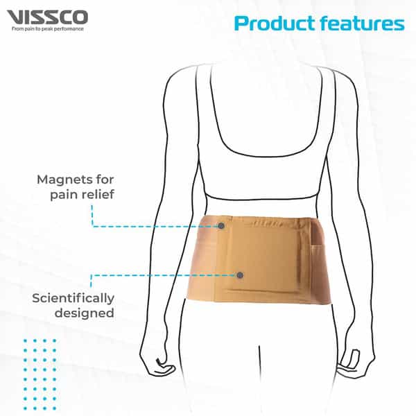 Vissco Magnetic Back Support Xxl