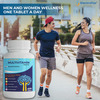 Electrofizz Multivitamin For Men & Women With Omega3 Probiotics - 60 Tablets