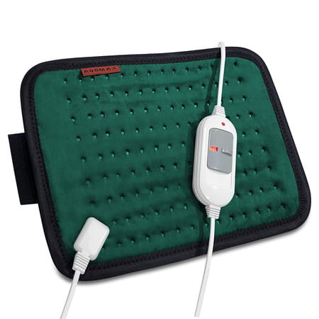 Addmax Electric Heating Pad Orthopaedic Heating Belt For Back Waist Stomach Pain Relief - Green